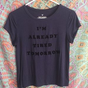 American Eagle graphic tee